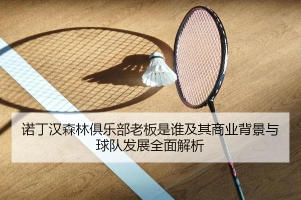 诺丁汉森林俱乐部老板是谁及其商业背景与球队发展全面解析